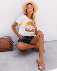 Tomboy Linen Blend Pocketed Cargo Shorts
