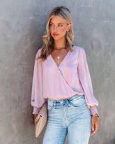 Unicorn Wishes Shimmer Balloon Sleeve Bodysuit