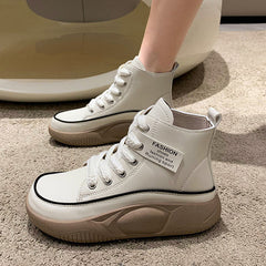 Vintage Thick Soled High Top Casual Boots
