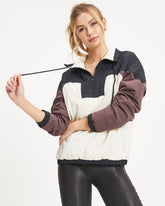 Work Hard Half Zip Pocketed Fleece Athletic Jacket