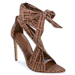 Wrap Up Single High Heel Dress Shoes