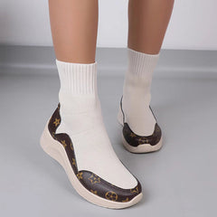 Comfort Stretch Knitted Sock Booties