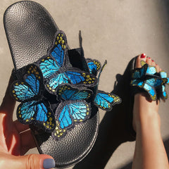 Butterfly Comfy Platform Sandals