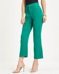 Yes Moment High Waisted Pants - Kelly Green