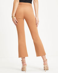 Yes Moment High Waisted Pants - Tan