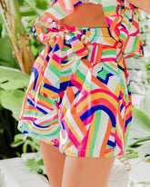 Zelia Cotton Pocketed Shorts