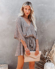 Clone Leopard Print Romper