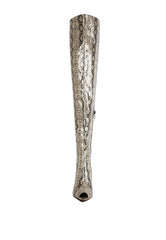 High Drama Snake Print Stiletto Long Boots