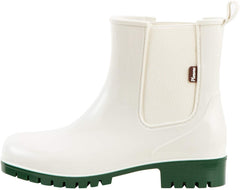 White Chelsea Anti-Slipping Waterproof Rainboots