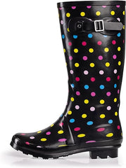 Red Waterproof Rain Boots Water Shoes