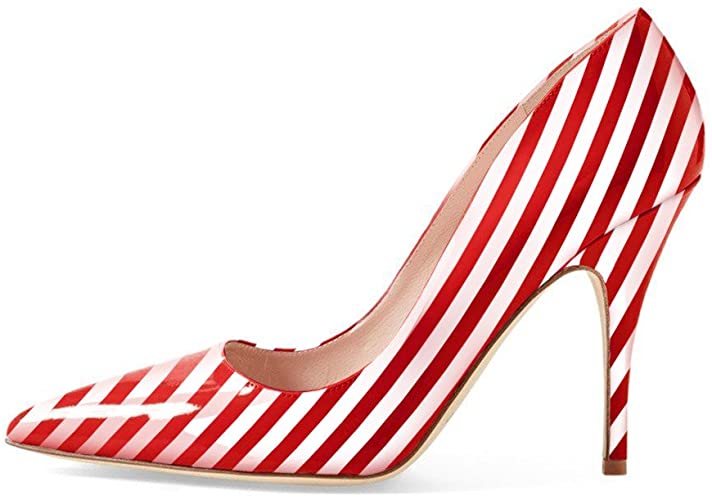 Vintage Inspired Red High Heel Pump