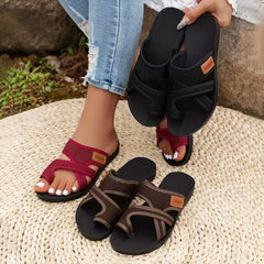 Celiaâ„?Perforated Mesh Slide Sandals