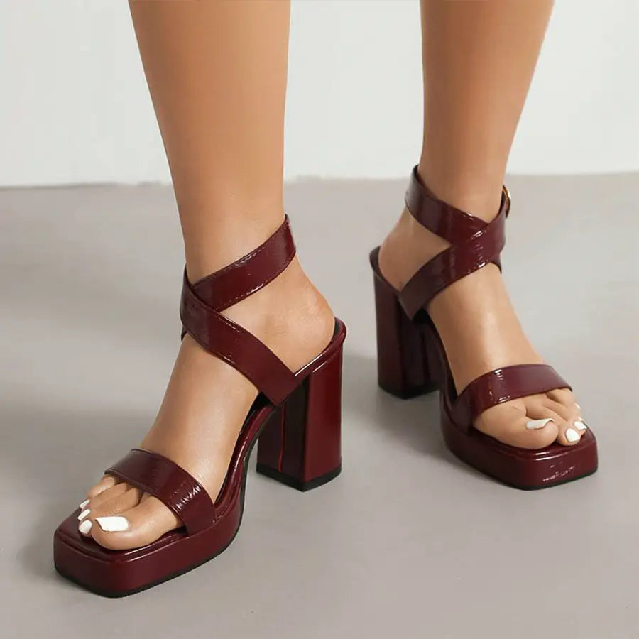 Alison Hayesâ„?High Block Heel Sandals