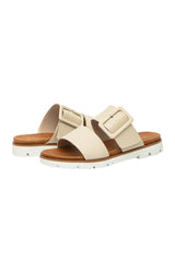 New Fashion Spring Outfit Buckle Strap Platform Slide Sandals