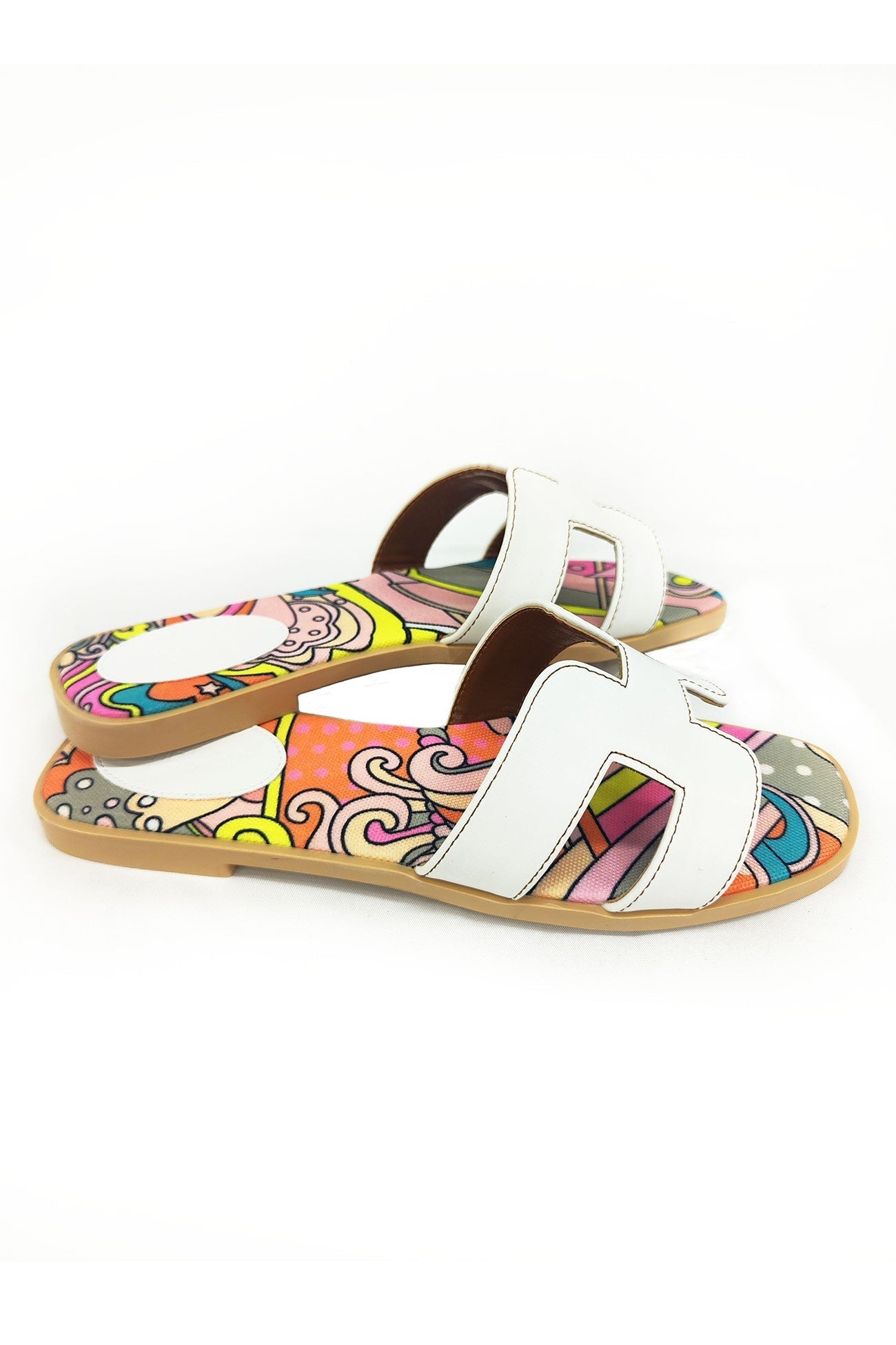New Fashion Spring Outfit Casual Flat Slide Sandals