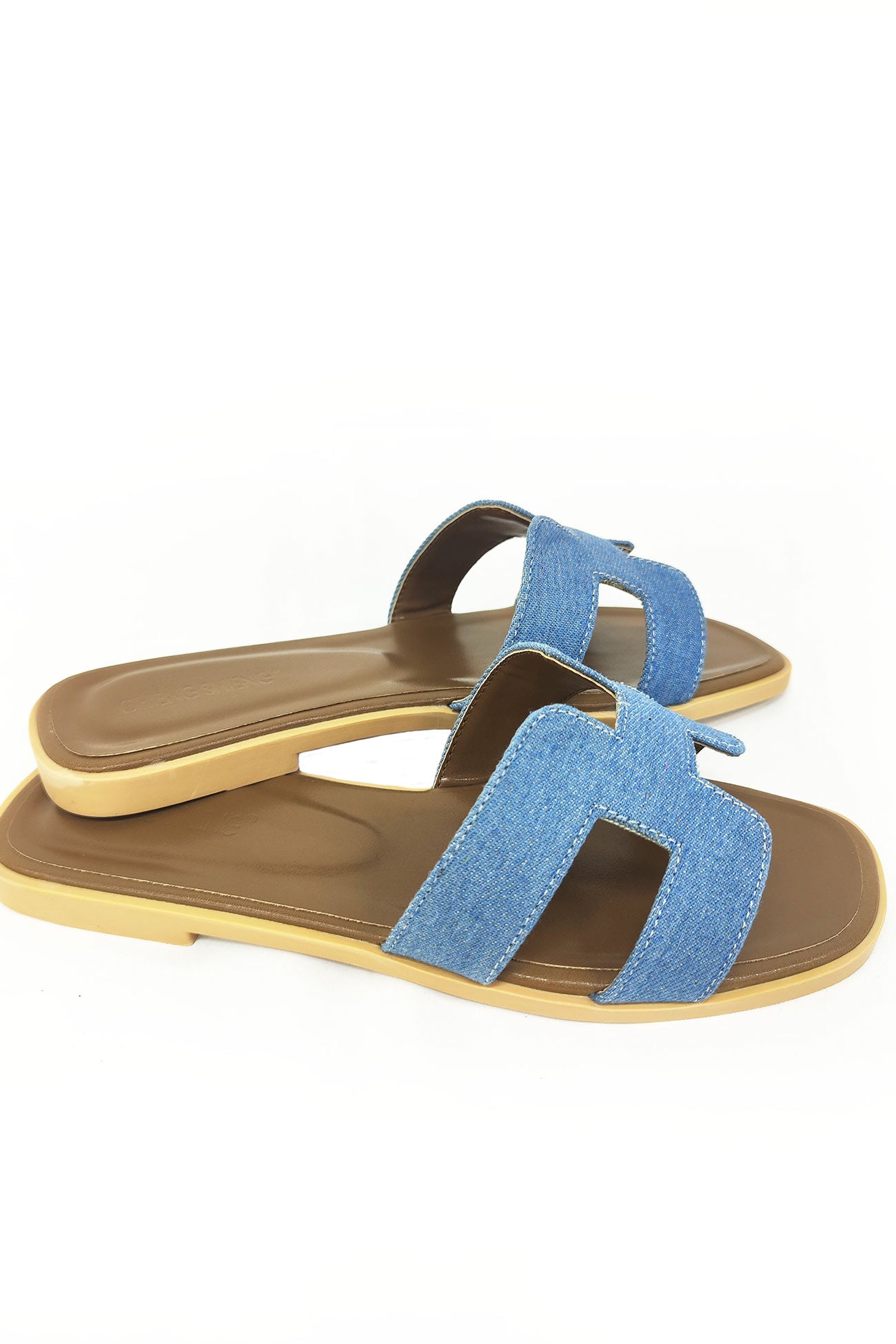 New Fashion Spring Outfit Casual Flat Slide Sandals
