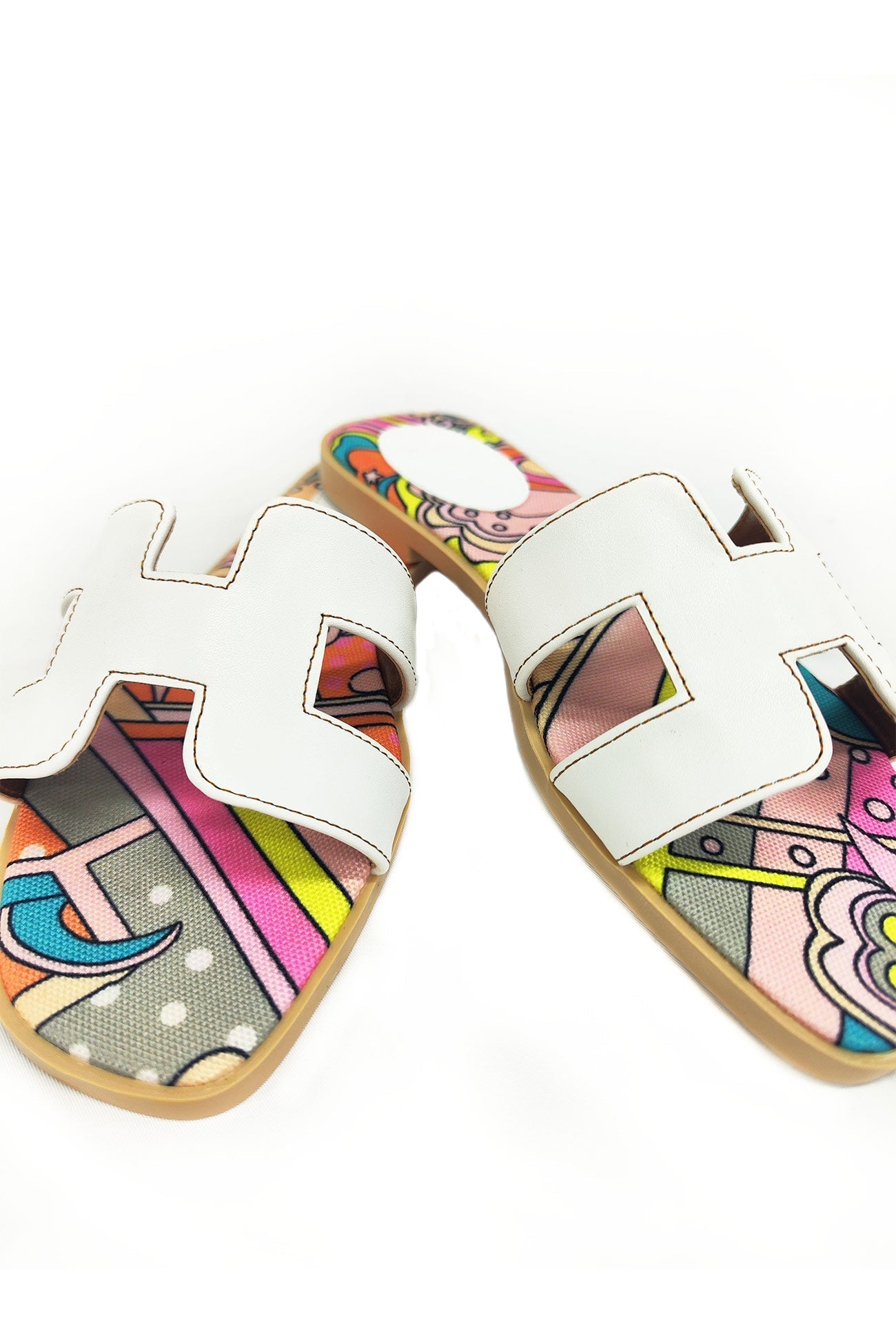 New Fashion Spring Outfit Casual Flat Slide Sandals