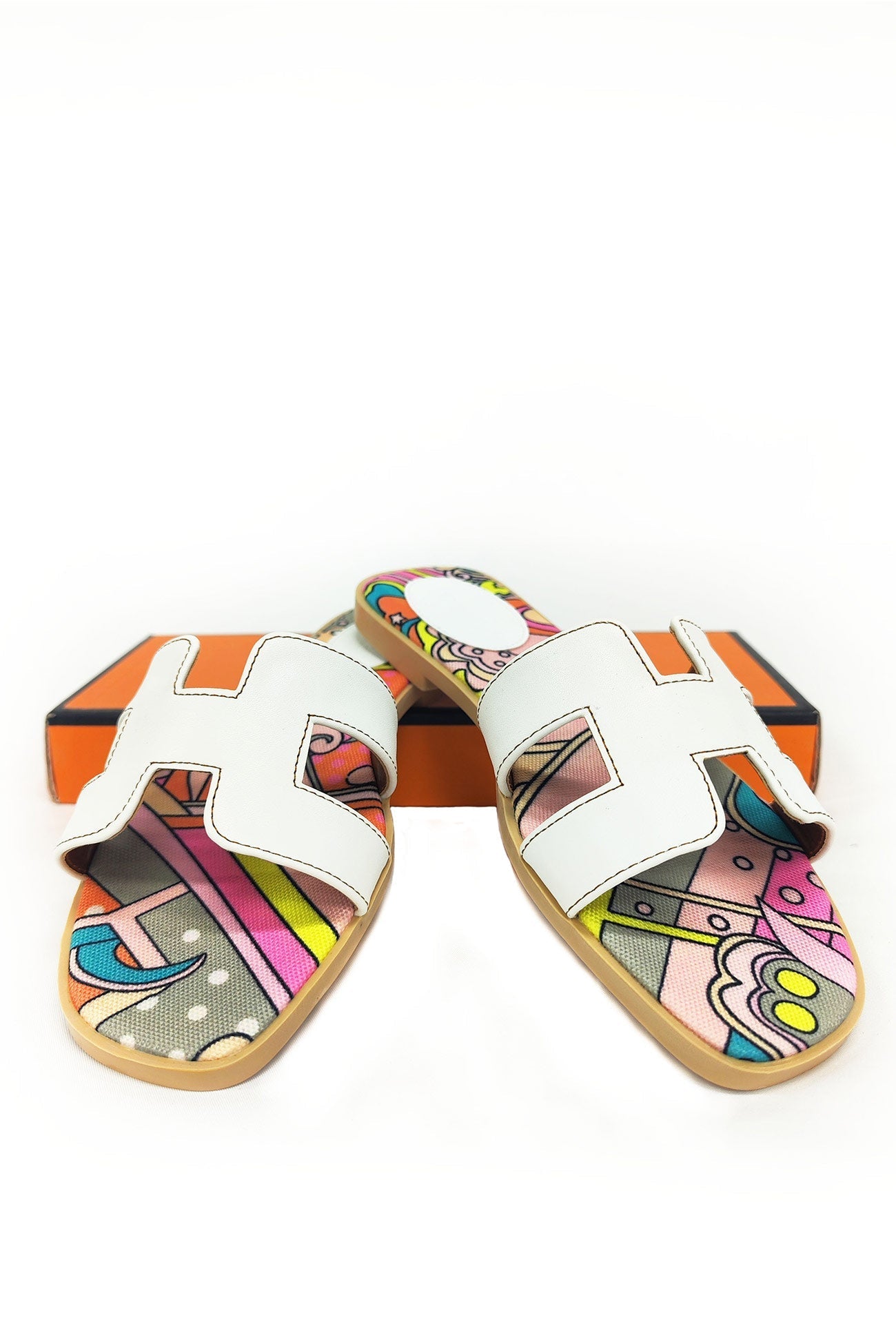 New Fashion Spring Outfit Casual Flat Slide Sandals
