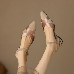 Flat Low Heel Sandals For Small Feet FS99