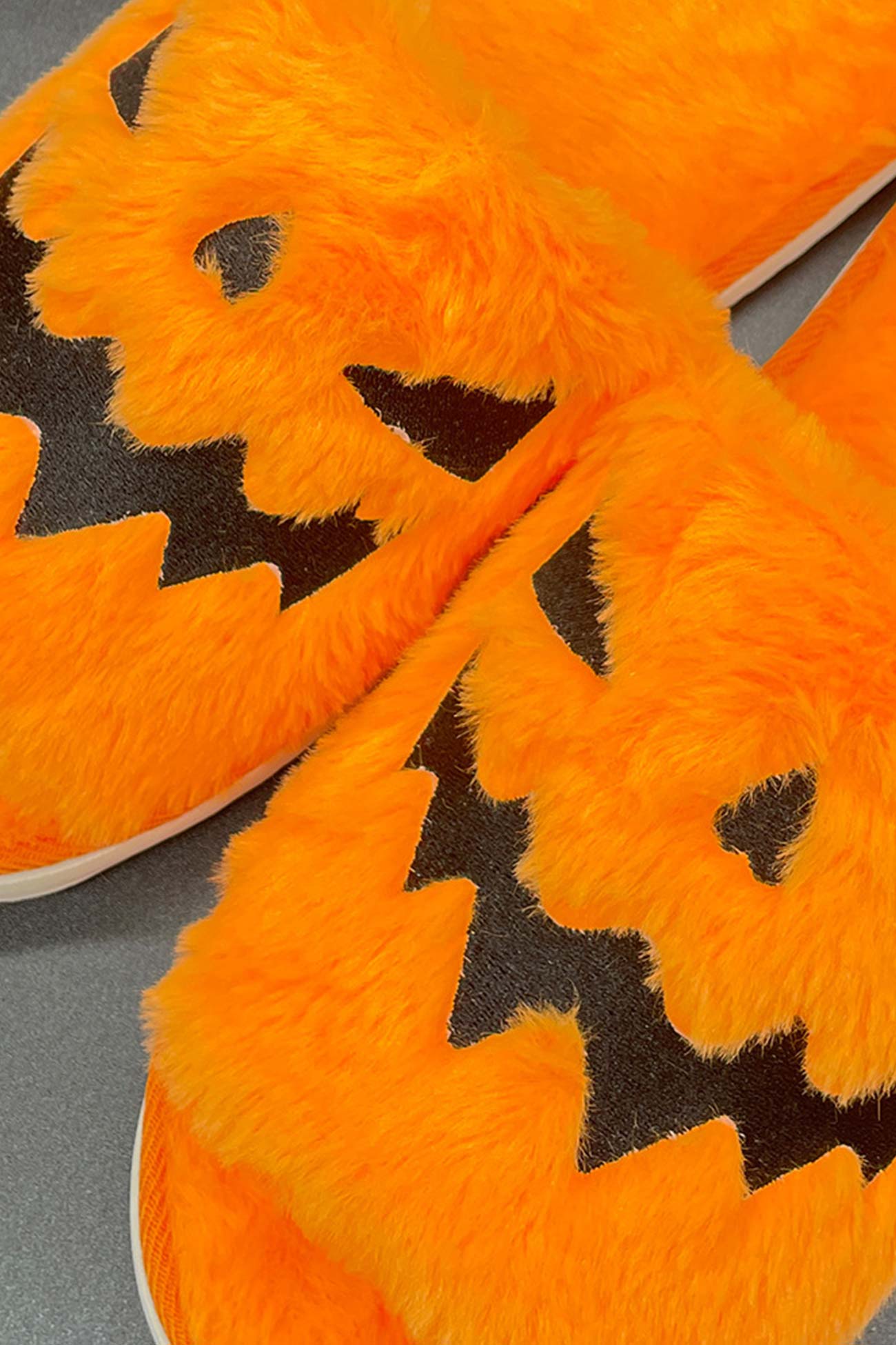 New Fashion Spring Outfit Halloween Pumpkin Flat Slippers