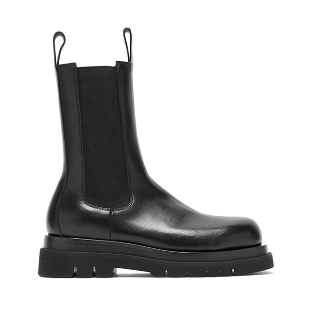 Jazz Military Style Chelsea Boots