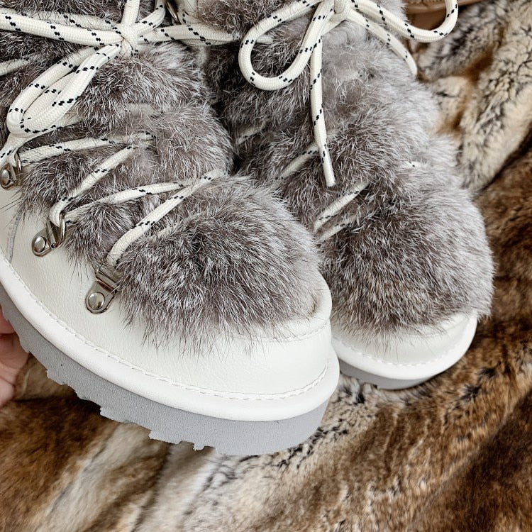 Kerttu Furry Top Snow Boots - 2 Colors