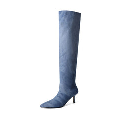 Kylee Denim Slouchy Boots