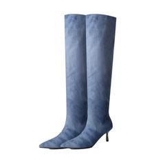 Kylee Denim Slouchy Boots