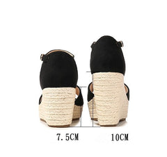 Ladies Small Size Wedge Sandals SS63