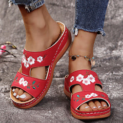 Malin Tassou Floral Sandals