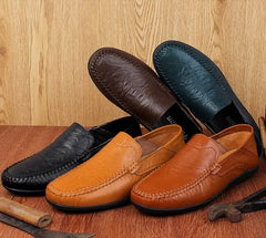 Men's Small Size Casual Leather Loafers MS25