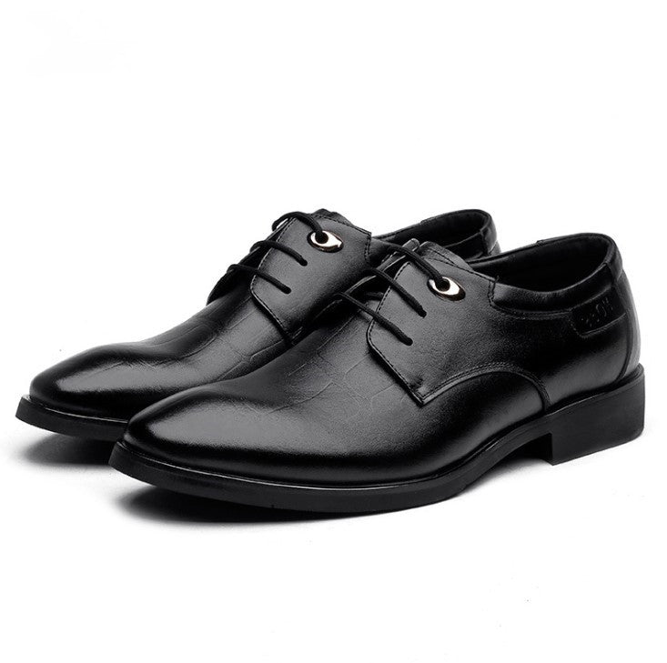 Men's Small Size Leather Dress Shoes MS53