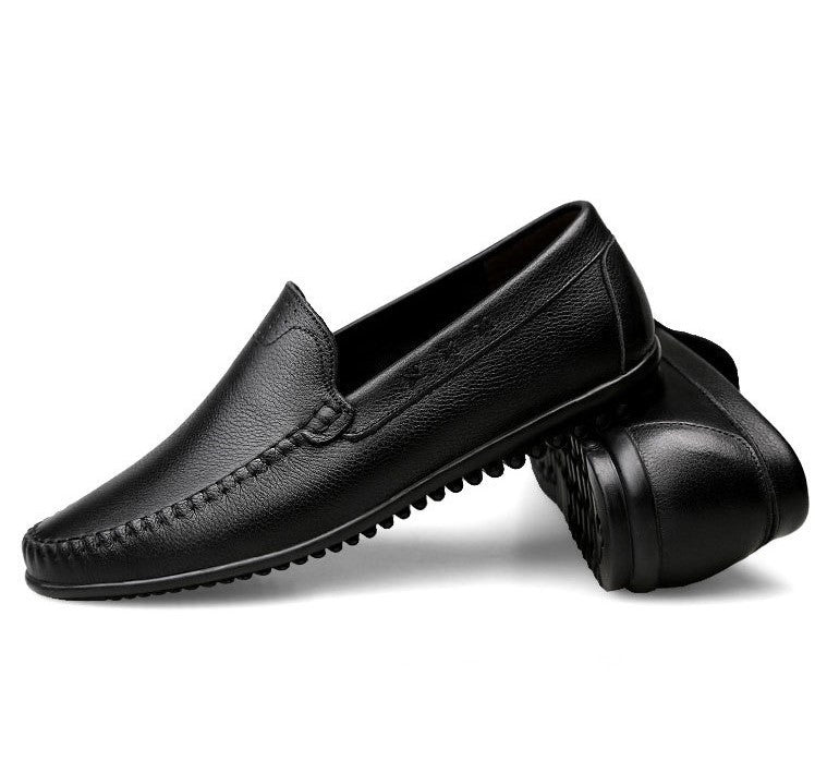 Men's Small Size Leather Loafers MS13