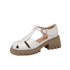 Women's Outerwear Summer Authentic Hollow Out Weave Sandals