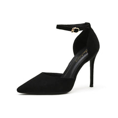 Women's Summer High Stiletto Pointed Toe Shallow Mouth Strap Heels