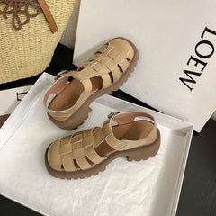 New Women's Roman Summer Muffin Chunky Sandals