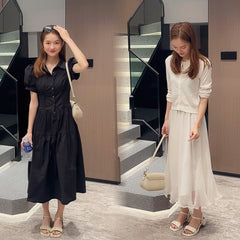 Women's Style Green Wild Fresh Chunky Temperament Sandals