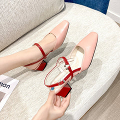 Women's With Square Toe For Outer Wear Pumps Heels