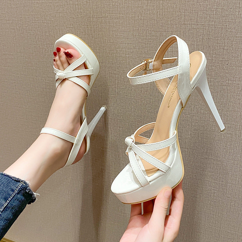 Trendy Women's Nightclub Professional Peep Toe Sandals