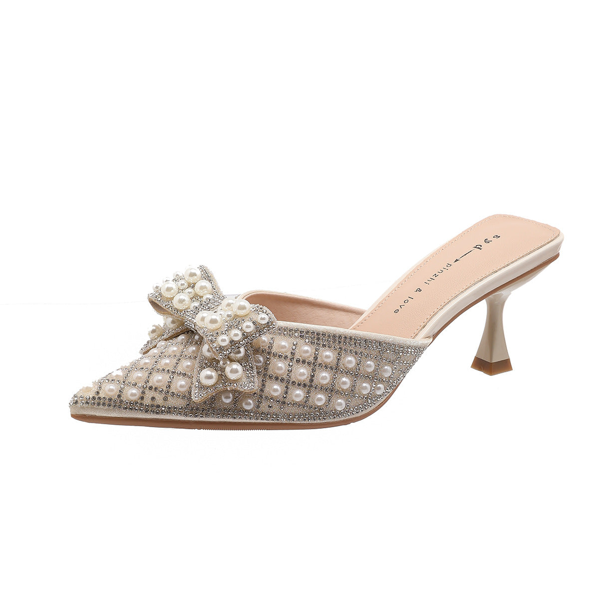 Women's Summer Including Refined French Style Bow Heels