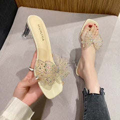 Women's Summer Outdoor Wear Western Style Chunky Sandals