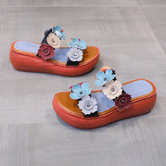 Women's Outdoor Summer Raise The Bottom Platform Heels