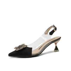 Women's Closed Toe Summer French Style Heels