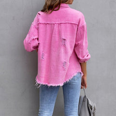 Valeriâ„?comfortable denim jacket