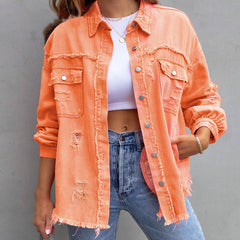 Valeriâ„?comfortable denim jacket