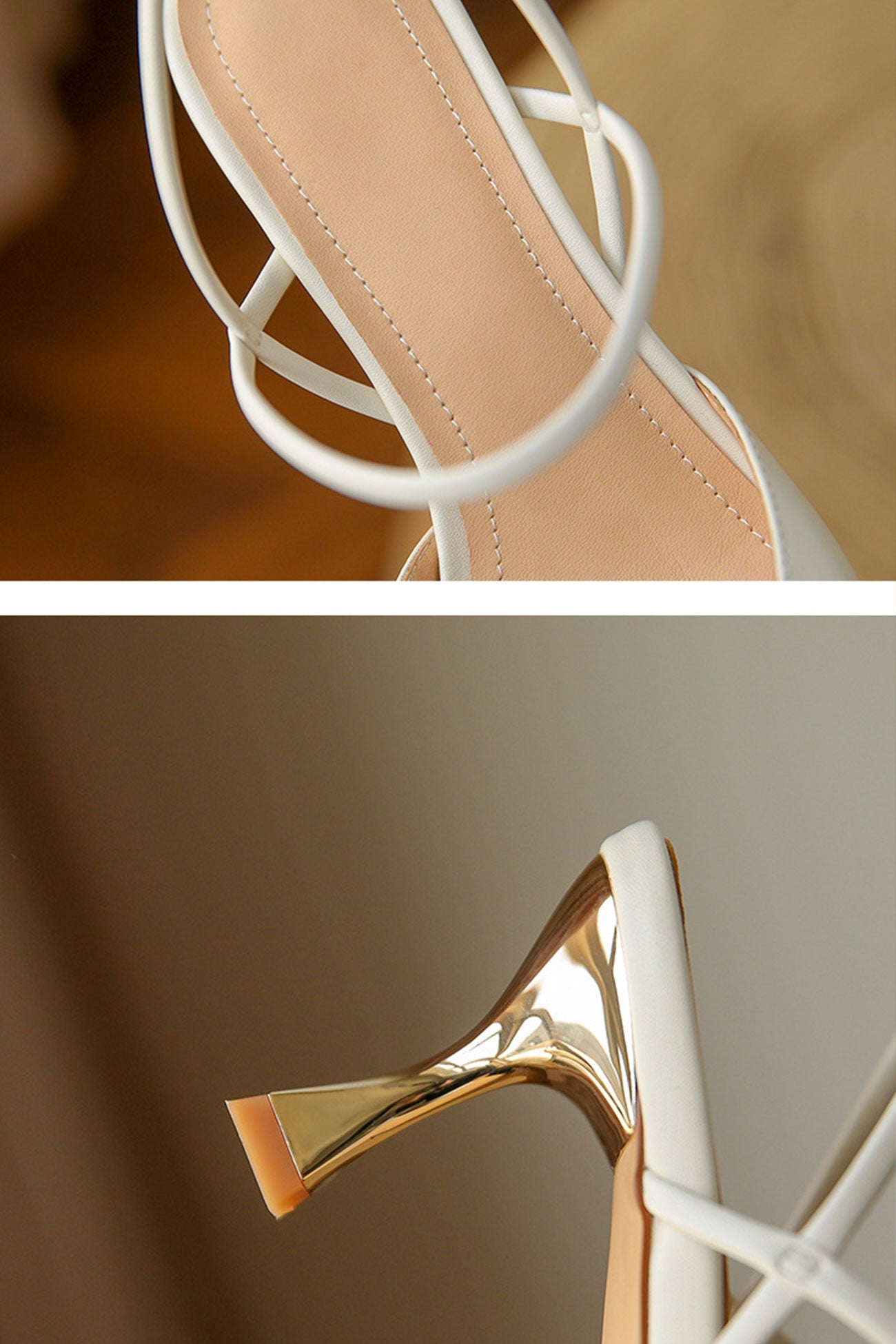New Fashion Spring Outfit Pearl Flower Pointed-Toe Pumps