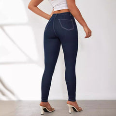Petite Denim Pencil Pants PCS12