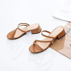 Petite Feet Ladies Slip On Strappy Sandals SS288