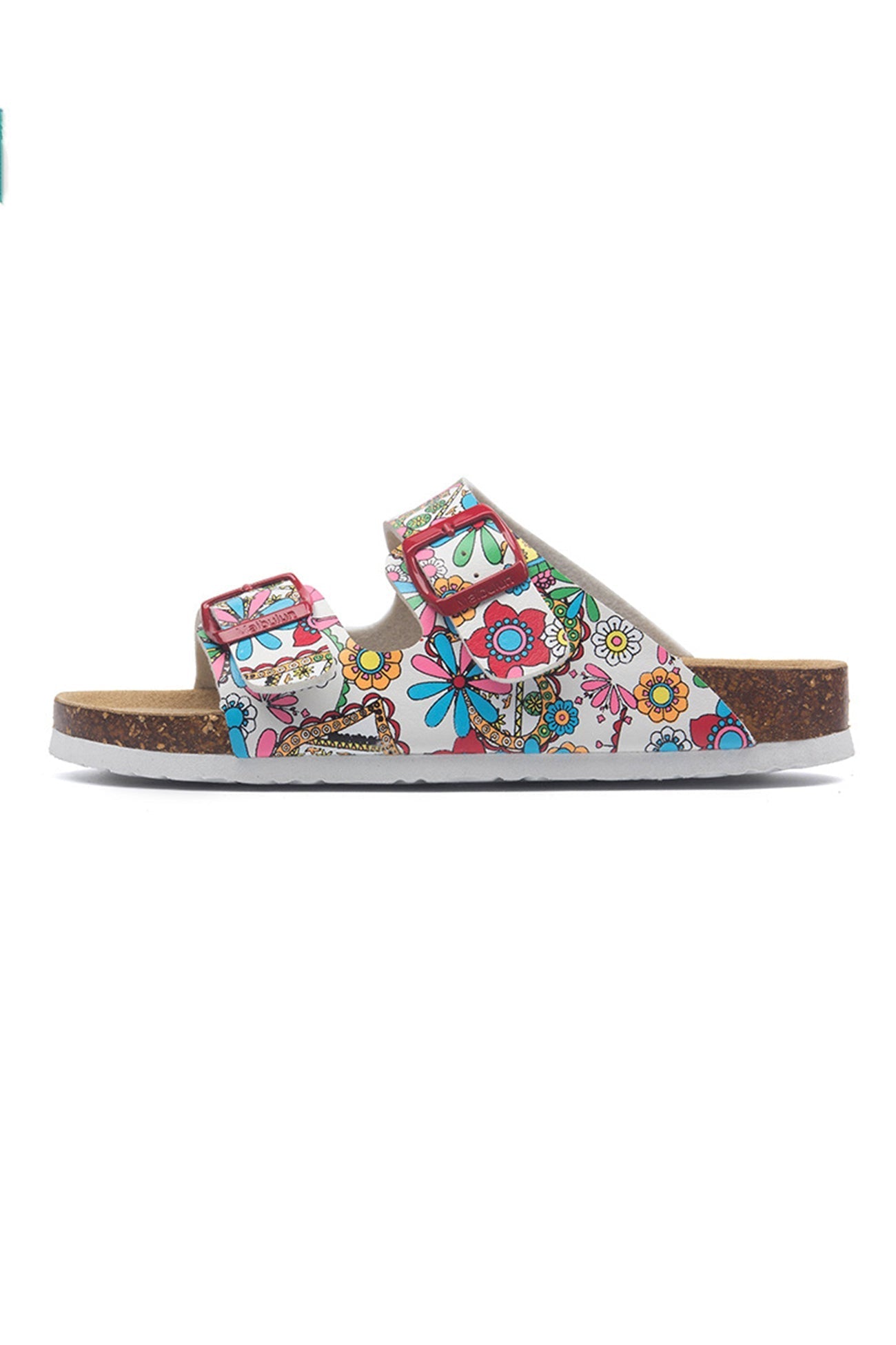 New Fashion Spring Outfit Printed Buckle Birkenstock Sandals