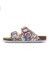New Fashion Spring Outfit Printed Buckle Birkenstock Sandals